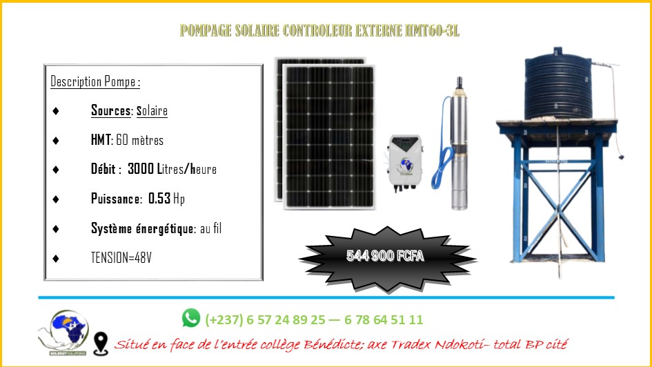Photo du service POMPAGE SOLAIRE